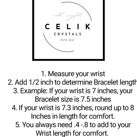 Angelite Bracelet - Rare Quality Stone - 8mm Unisex Natural Stones - Picture 3 of 3